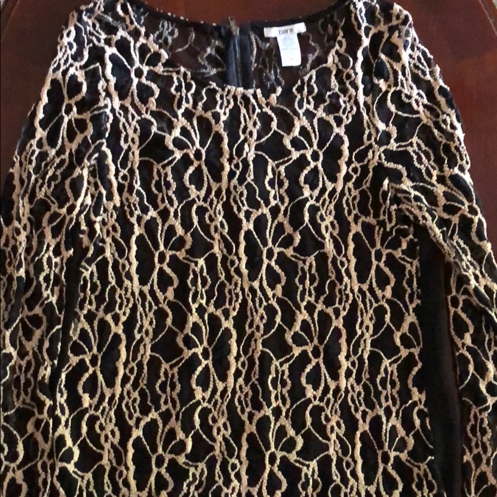 Lace long sleeve top
